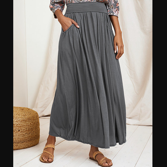 Hill Skirts Hill Favorite Maxi Knit Skirt Poshmark